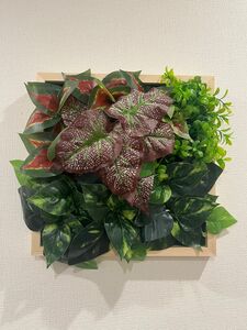 光触媒　人工観葉植物　ウォールグリーン　フェイクグリーン　フラワー　壁掛け