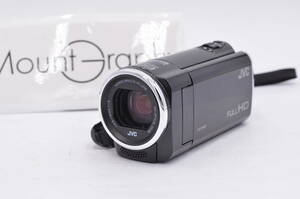 ★良品★ JVC Everio GZ-E150-B ビデオカメラ ブラック バッテリー付 #7582