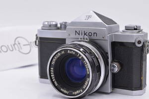 ★良品★ ニコン Nikon F アイレベル 中期 + NIKKOR-H Auto 50mm F2 Ai改 #tk662