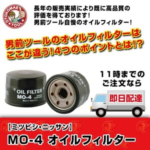 オイルフィルター MO-4 JAPAN MAX ミツビシ・ニッサン　オイルエレメント　オイル濾過