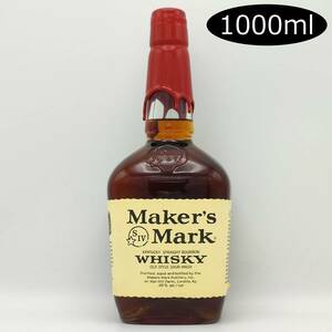 Maker's Mark OLD STYLE SOUR MASH KENTUCKY STRAIGHT BOURBON WHISKY　45度 1000ml【メーカーズマーク】