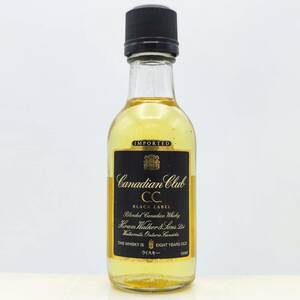 Canadian Club 8years old BLACK LABEL Canadian Whisky　40度　50ml【カナディアンクラブ 8年 ブラックラベル C.C.】