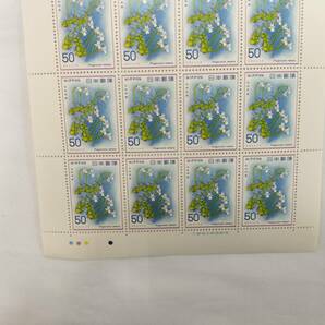 切手シート 昭和53年 1978年 自然保護シリーズ 植物 50円×20枚 現状品 ③の画像3