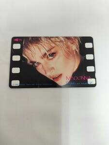 [ не использовался ] телефонная карточка Madonna madonna 1987 Music Tours 50 частотность телефонная карточка текущее состояние товар 