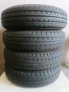 札幌 引き取り可 165/80R14 91/90N LT 4本 YOKOHAMA BluEarth-Van RY55 格安溝あり 夏タイヤ ADバンサクシード など IK-58F