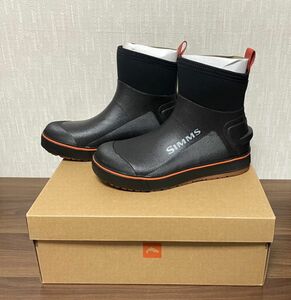 Simms Challenger 7 Boot US8 26cm シムス チャレンジャー ７インチ ブーツ ウェーダー BLACK ブラック 黒 デッキブーツ