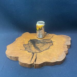 天然木 黒柿敷板 一枚板 木製飾り板　木工芸 煎茶道具 古民具