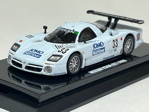 京商　1/64 06422H　NISSAN R390 GT1　1998　Pre-Qualfi No.33