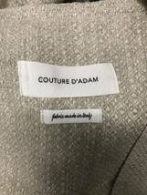 【COUTURE D' ADAM】クチュールドアダム★ノーカラージャケット リネン混 サイズ36 23SS-012 07_画像7