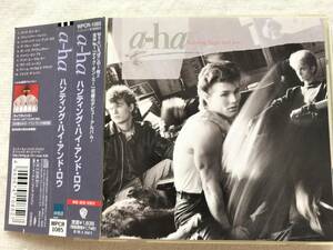 RARE Purple Obi, 国内盤帯付. WPCR-1085, 1997 / a-ha / Hunting High And Low / 累計1,000万枚以上、エイティーズ・ポップスの名盤