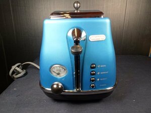 DeLonghi ICONA ポップアップトースター CTO2003J-B　廃盤品　動作O.K. 現状品