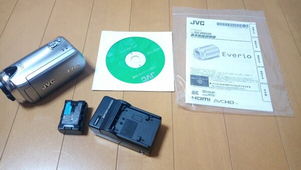 JVC　エブリオ　デジタルビデオカメラ　GZ-HM320　修理品