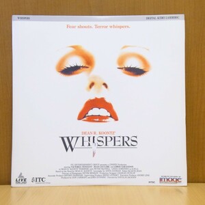 輸入盤LD WHISPERS 映画 英語版レーザーディスク 管理№2450