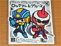 ◆ロックマン ステッカー◆ロックマン&ブルース◆B-SIDE LABEL◆カプコン◆_画像1