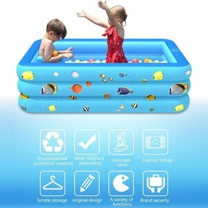 hzh143* for children pool home use vinyl pool heat countermeasure thickness . interior outdoors leak prevention safety .3.. playing in water . large activity parent . playing 