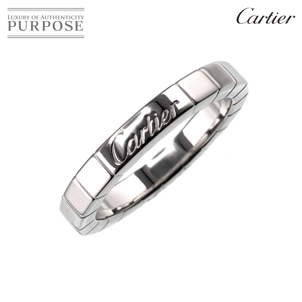 証明書/箱付き!!Cartier(カルティエ)［K18(750)ラニエールリング］S