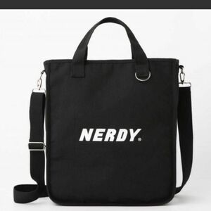 NERDY ノルディ 2WAY TOTE BAG トートバッグ 付録