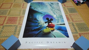 ▲　ミッキーマウス PACIFIC DREAMN'　【　大型 ポスター　】 　※管理番号969