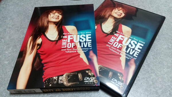 ●送料無料●倉木麻衣 Mai Kuraki Live Tour 2005 LIKE A FUSE OF LIVE　DVD●名探偵コナン/ライブ●