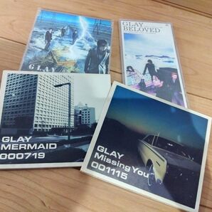 GLAY　シングルCD　4枚　懐メロ　平成
