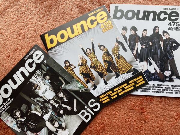 BiS 3期　バウンス　表紙冊子3冊セット　bounce wack BiSH