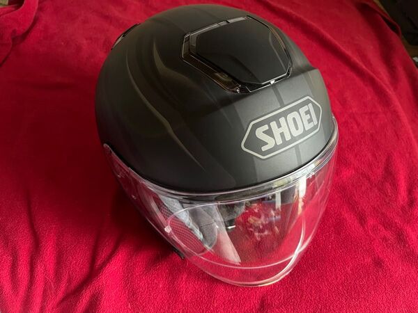 超美品 SHOEI ショウエイ J-Cruise マットブラック サイズL