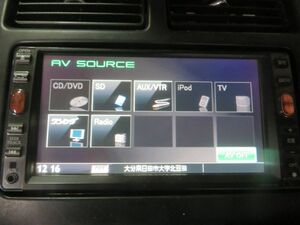 L6　　日産 純正メモリーナビ　カーナビ　　NVA-MS7308W　B8260-C999A　　プレサージュ　 TU31 　キューブ Z12