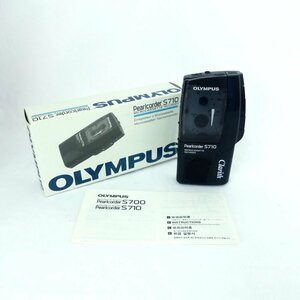 OLYMPUS オリンパス Pearlcorder マイクロカセットレコーダー S710 通電OK　USED /2307C