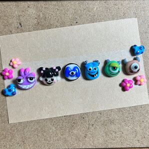 3dネイルパーツ【絵文字風 モンスターズインク 痛ネイル】