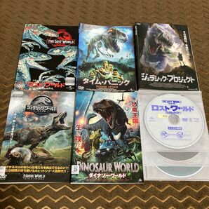 ジュラシック　恐竜　ダイナソー　DVD 5枚　　パニック