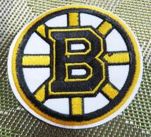 円型Bロゴ◆新品未使用　NHL　ボストン・ブルーインズBoston Bruinsアイスホッケー　 刺繍ワッペン （パッチ）◆　◎アメリカ　スポー_画像10