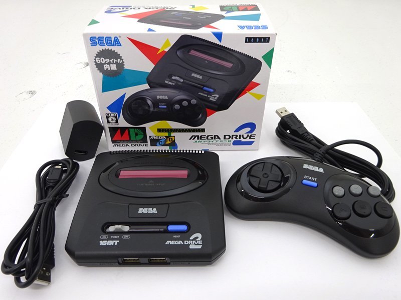 速くおよび自由な メガドライブミニW【新品未開封・MD日本版】 家庭用
