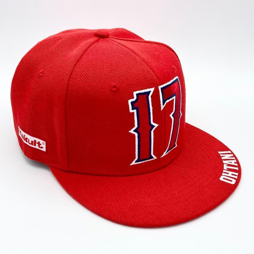 新品 大谷翔平 背番号17 キャップ 帽子 ぼうし MLB メジャーリーグ 大