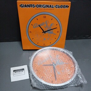読売巨人軍「ジャイアンツ オリジナルクロック」掛け時計 ジャビット