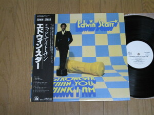 見本盤☆EDWIN STARR/STRONGER THAN YOU THINK I AM（帯付）/白ラベル