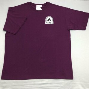【送料無料】【新品】AIRWALK メンズ半袖Tシャツ（コットン100％）  LL 2L   パープル★AWM32253の画像3