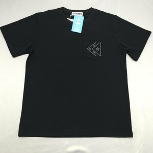 【送料無料】【新品】Kaepa レディース半袖Tシャツ（吸水速乾 UVカット）　　LL　2L　　ブラック★32107