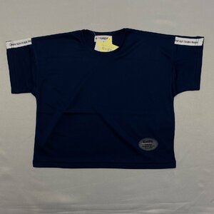 【送料無料】【新品】Kaepa ジュニア半袖Tシャツ（吸水速乾加工 ゆったりタイプ） 　120　 ネイビー★331100