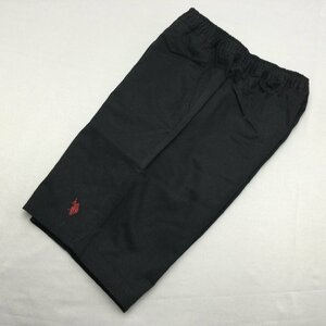 【送料無料】【新品】US.POLO ASSN メンズハーフパンツ（コットン100％）　 　L　　ブラック★22507