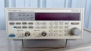 YOKOGAWA FG120 2MHz SYNTHESIZED FUNCTION GENERATOR 706012-1-M ファンクションジェネレータ 横河 中古品