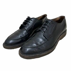 AK459 Allen Edmonds アレンエドモンズ メンズ ビジネスシューズ レザーシューズ 5D 約 23cm ブラック 本革 Uチップ