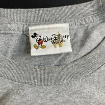 【Walt Disney Land】ウォルトディズニーランド 90s vintage ディズニー ミッキーマウスプリント Mickey Mouse グレー_画像5