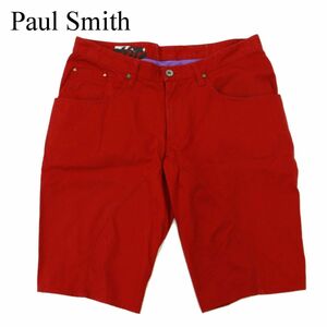 Paul Smith ポールスミス PSST 春夏 ワーク カラー★ ショート パンツ Sz.L　メンズ 日本製　A3B03216_6#P