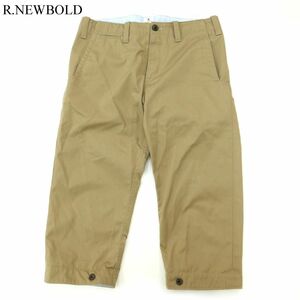 R.NEWBOLD ポールスミス 春夏 シンチバック★ ストレッチ クロップド パンツ Sz.M　メンズ　A3B03577_7#P