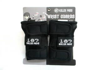 新品☆即決 178KILLER PADS ワンエイトセブン キラーパッド WRIST GUARD リストガード 黒 SIZE:L.標準～大の手のサイズの方対応