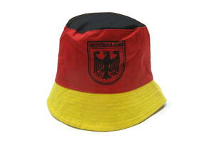 即決☆80's デッドストック deutschland buckethat ジャーマン バケットハット SIZE:L(59cm)