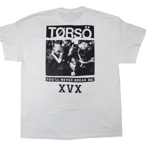 新品☆REVELATION レベレーションレコード オフィシャル TORSO トルソー トルソ Tシャツ 白 SIZE:XL. straight edge fuk fire walker の画像1