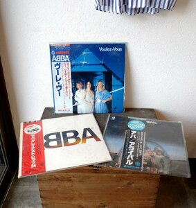 ○ABBA　アバ　レコード　3点セット　ヴーレ・ヴー　グレイテストヒッツ24　アライバル　ディスコメイト　古道具のgplus広島 2307i