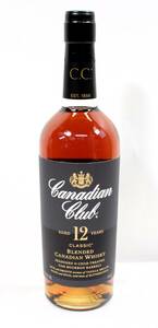 #2540◆未開栓品◆CANADIAN CLUB カナディアン クラブ クラシック 12年 ウィスキー 700ml