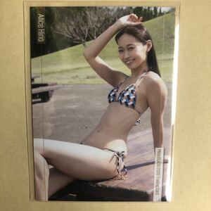 日野アリス 2020 ミスFLASH トレカ アイドル グラビア カード 水着 ビキニ RG67 タレント トレーディングカード
